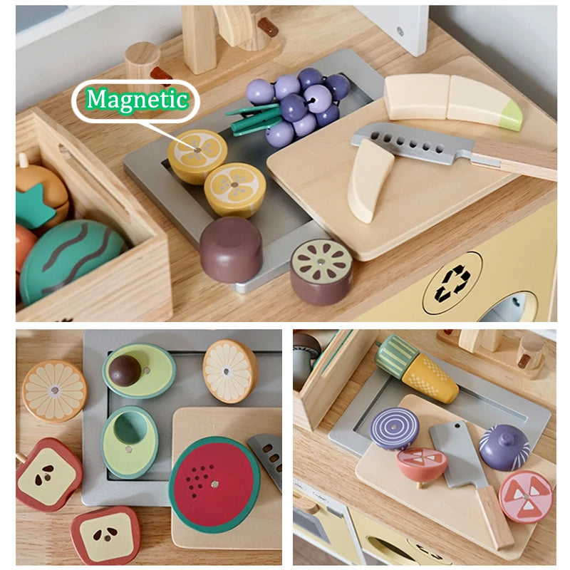 Jouet en bois - Accessoires de cuisine