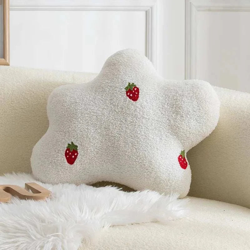 Coussin enfant - Nuage fraise