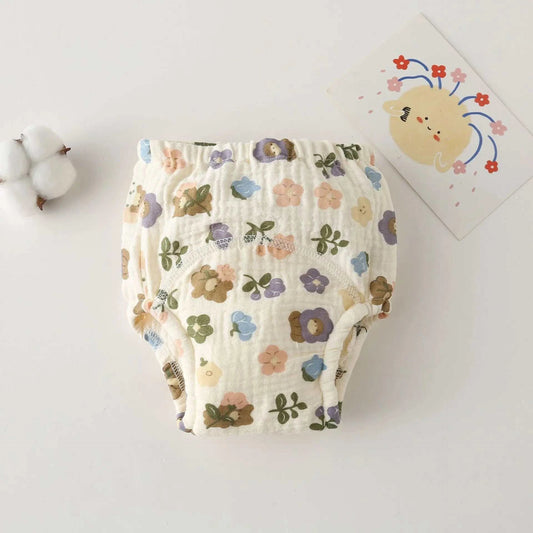 Culotte d'apprentissage - Ours fleurs