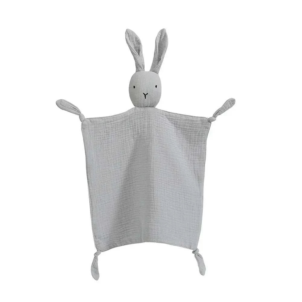 Doudou Lapin gaze de coton