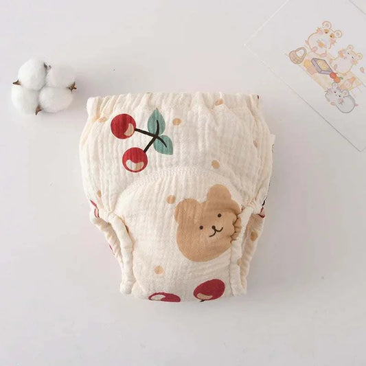 Culotte d'apprentissage - Petit ours et cerise